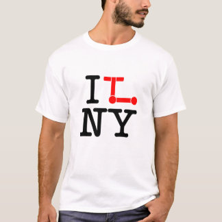 T-shirt Je file la chemise de NY