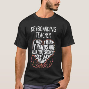 T-shirt Je forme des super-héros du clavier - Graphique po