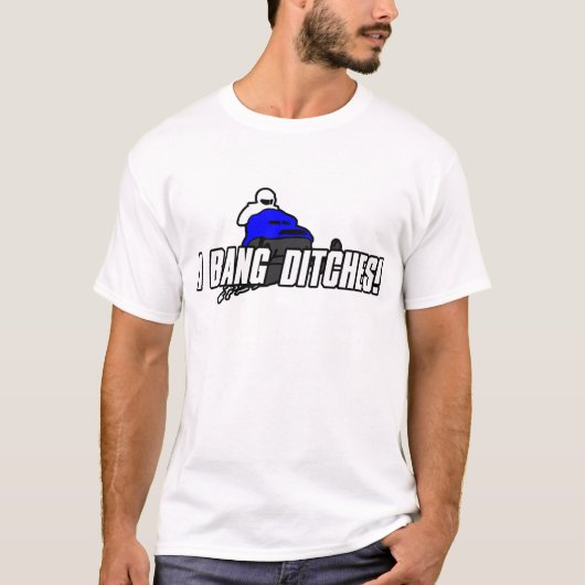 T-shirt Je frappe des fossés (Devant)