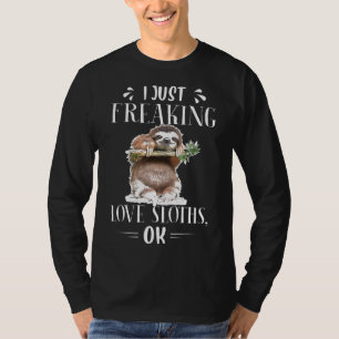 T-shirt Je Frappe Juste Des Fentes D'Amour Chemise Pour Le