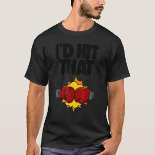 T-shirt Je Frapperais Ce Boxe Toute la Journée Femmes Bo