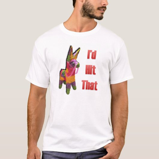 T-shirt Je frapperais cela ? (Devant)