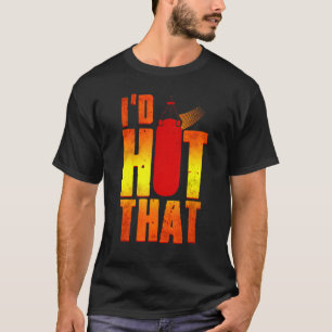 T-shirt Je frapperais cette boîte Vintage 1