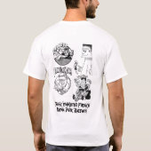 T-shirt JE FREAKED ! , Mâche de monstre de Frank'enMotor, (Dos)