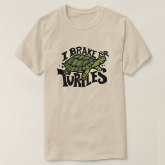 T-shirt Je freine pour les tortues