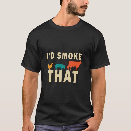 T-shirt Je fume ça 93 (Devant)