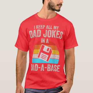 T-shirt Je Garde Tout Mon Dans Un Papa Une Base Drôle Papa