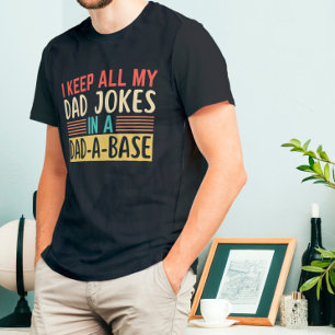 T-shirt Je garde tout mon père plaisante dans un papa une
