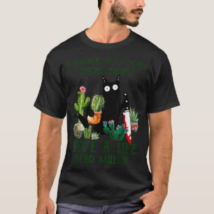 T-shirt Je Garden donc je n'étouffe pas les gens sauvent d