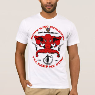 T-shirt Je garderai mes armes à feu