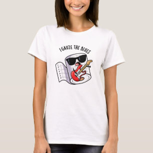 T-shirt Je gaze les Blues Drôle de Pun de premiers secours