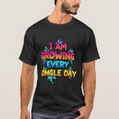 T-shirt Je grandis chaque jour un peu plus (Devant)