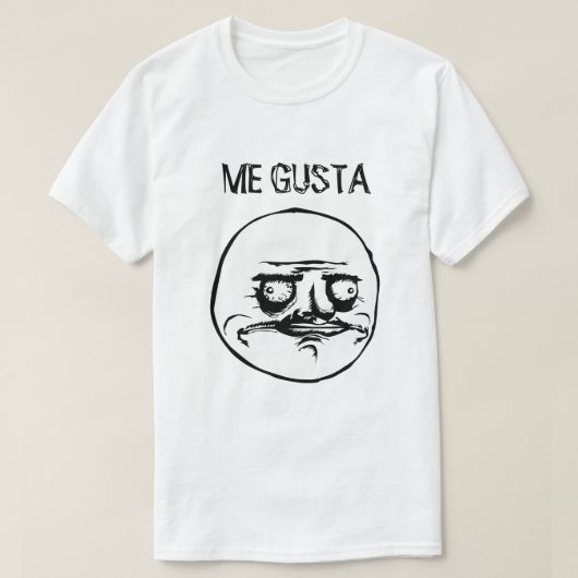 T-SHIRT JE GUSTA (BLANCS) (Design devant)