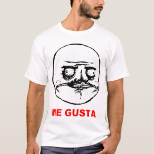T-shirt Je Gusta (texte)