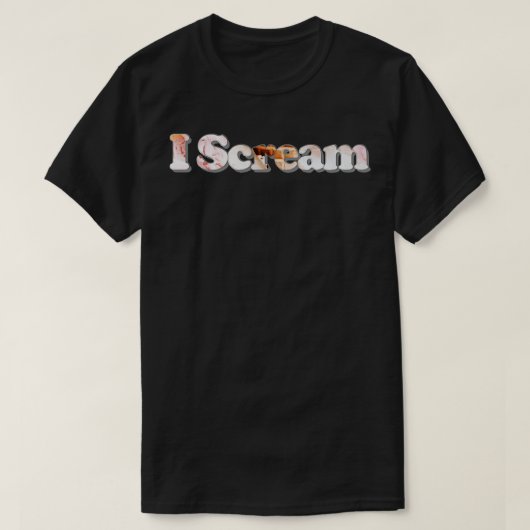 T-shirt Je hurle (Design devant)