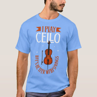 T-shirt Je joue au Cello 1