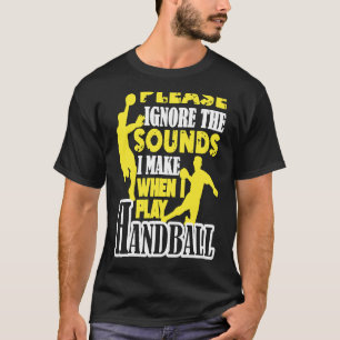 T-shirt Je joue au handball