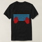 T-shirt Je Joue Clavier Drôle Programmer 1 (Design devant)