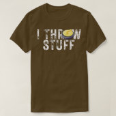 T-shirt Je Joue Stuff Curling Player Funny Curling Stone G (Design devant)
