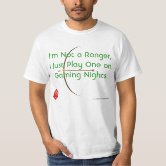 T-shirt Je joue une garde forestière (le tir à l'arc)