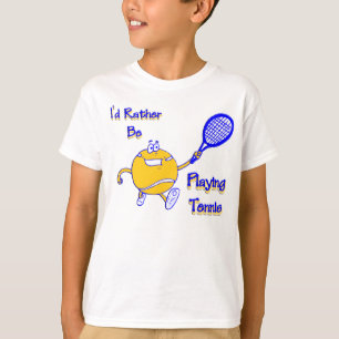 T-shirt Je jouerais plutôt au tennis