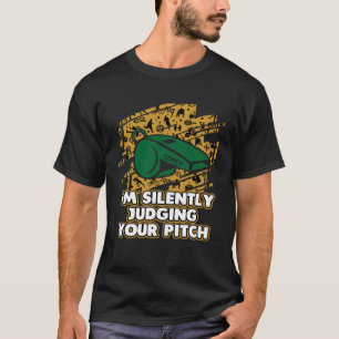 T-shirt Je Juge Silencieusement Votre Entraîneur Vocal Voi