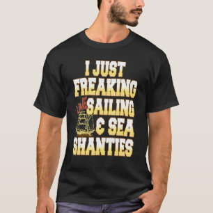 T-shirt Je Juste Freaking Love Voile & Sea Shûtes Presen