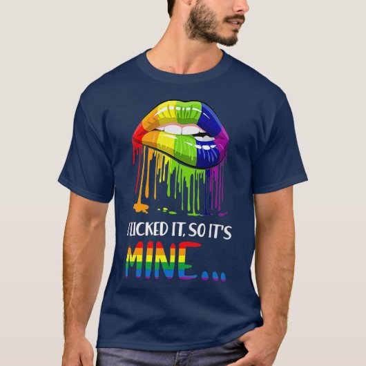 T-shirt Je L'Ai Laissée, Donc Ça M'A Perdu Gay pride LGBT (Devant)