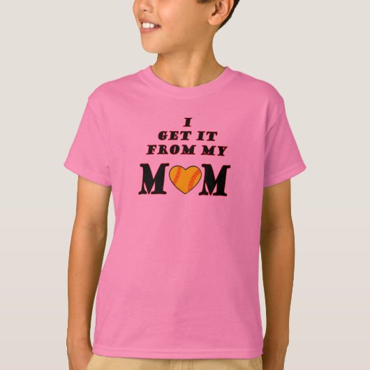 T-shirt Je l'ai reçu de ma maman T (Devant)