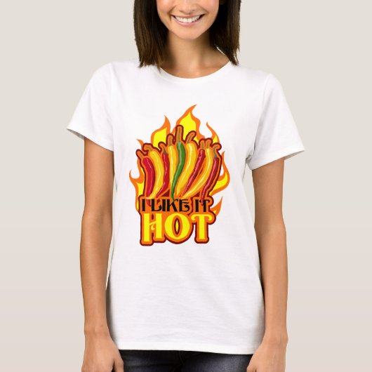 T-shirt Je l'aime chaud (Devant)