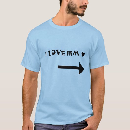 T-shirt Je l'aime - chemise de couples (Devant)