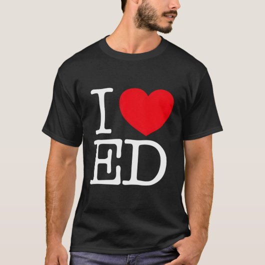 T-shirt Je L'Aime Ed (Devant)