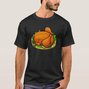 T-shirt Je L'Aime Humist Funny Femmes Turquie Feuilles Tha
