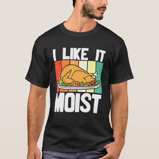 T-shirt Je L'Aime Moist Thanksgiving Costume Turquie (Devant)