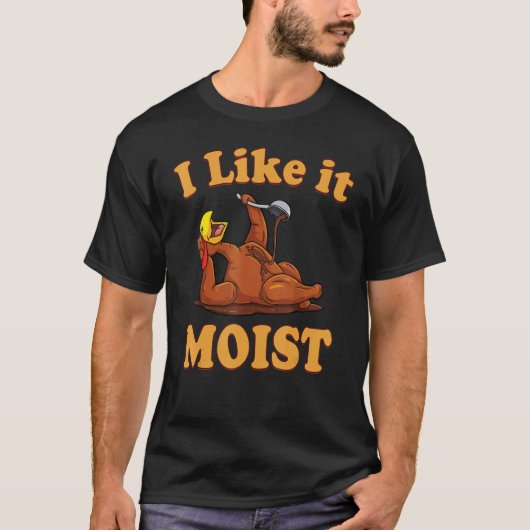 T-shirt Je L'Aime Moist Thanksgiving Costume Turquie Leg D (Devant)