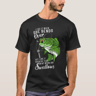 T-shirt Je l'aime quand elle se penche sur la Da du Père d