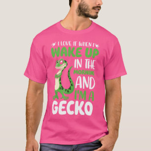 T-shirt Je L'Aime Quand Je Me Réveille Le Matin Et Je Suis
