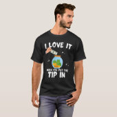 T-shirt Je L'Aime Quand Vous Mettez Le Pourboire Dans Funn (Devant entier)