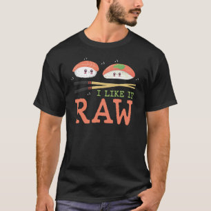 T-shirt Je L'Aime Raw Kawaii Sushi Cuisine Japonaise