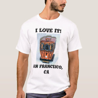 T-SHIRT JE L'AIME ! SAN FRANCISCO, CA