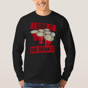 T-shirt Je L'Aime Vous Buvez Citation Pour Un Champ De Pon