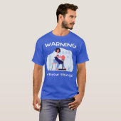 T-shirt Je lance des choses Pottery Clay Céramiste artisan (Devant entier)