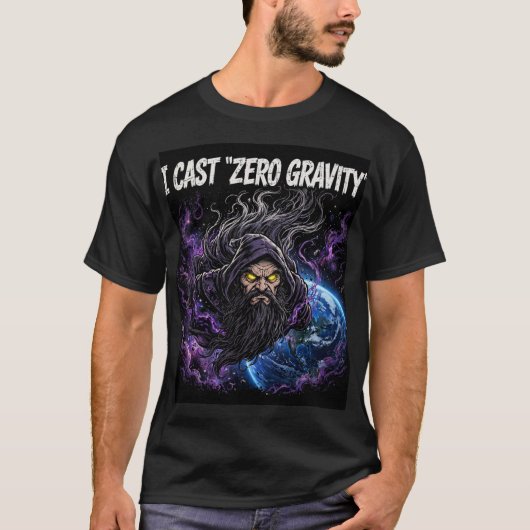 T-shirt Je lance 'Zéro Gravité' (Devant)