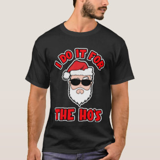 T-shirt JE LE FAIS POUR LES NANAS Graphismes Santa Screwba