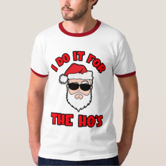 T-shirt JE LE FAIS POUR LES POUPÉES Graphiques Santa Screw