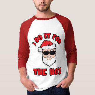 T-shirt JE LE FAIS POUR LES POUPÉES Graphiques Santa Screw