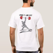 T-SHIRT JE LE RENDS FACILE (Dos)
