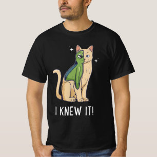 T-shirt Je Le Savais. Alien Kitten