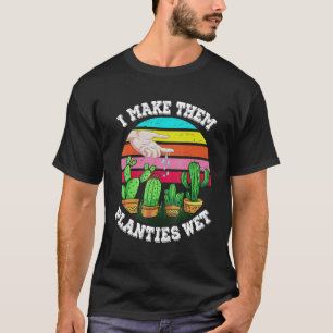 T-shirt Je les fais planter humide 2