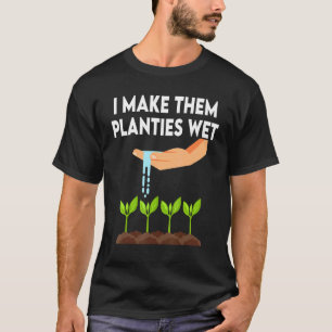 T-shirt Je les fais planter humide 2